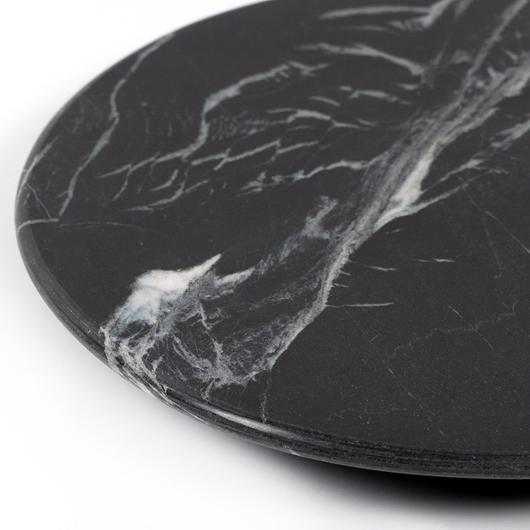 Marble Lazy Susan - Dark Kettle Black by Four Hands