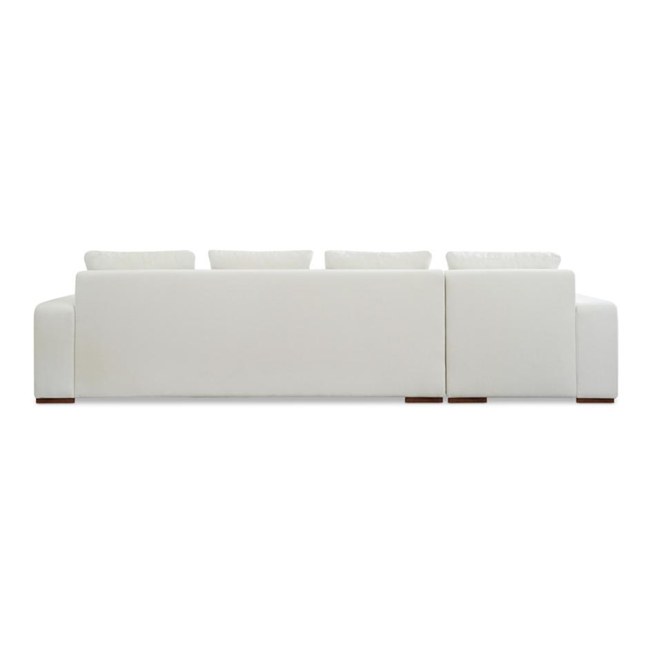 Thomas Left Sectional Ivory by Moes Home