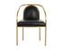 CICERO DINING ARMCHAIR - CANTINA BLACK by Sunpan