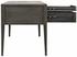 Africa Mahogany and Veneer Desk with Brass Pulls in Pale Finish by Noir Furniture