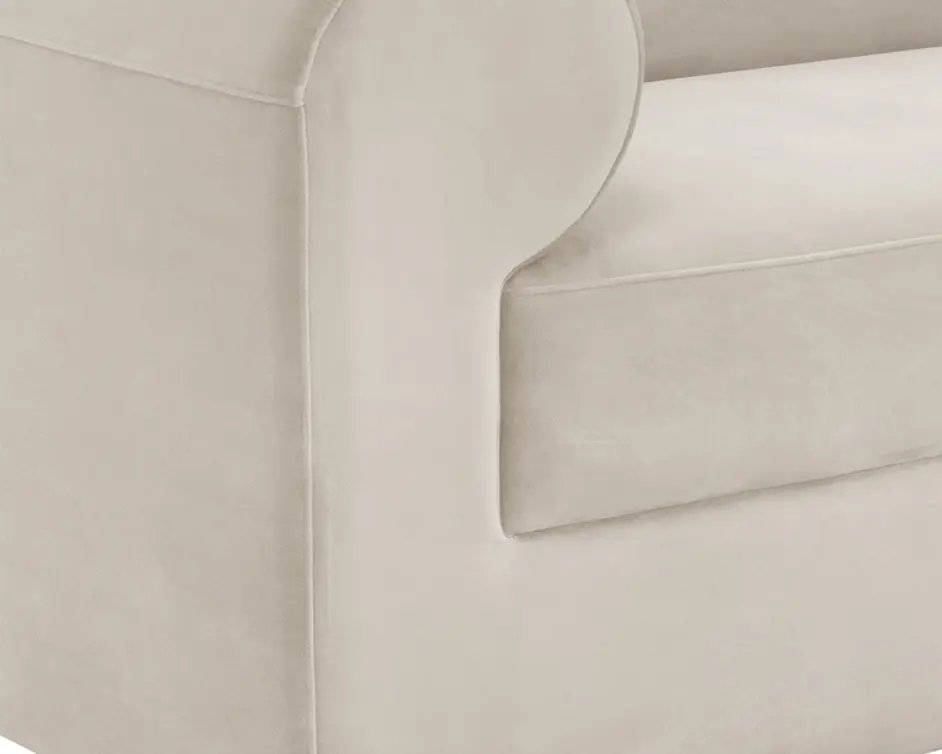 IONIC SOFA - MEG TAUPE by Sunpan