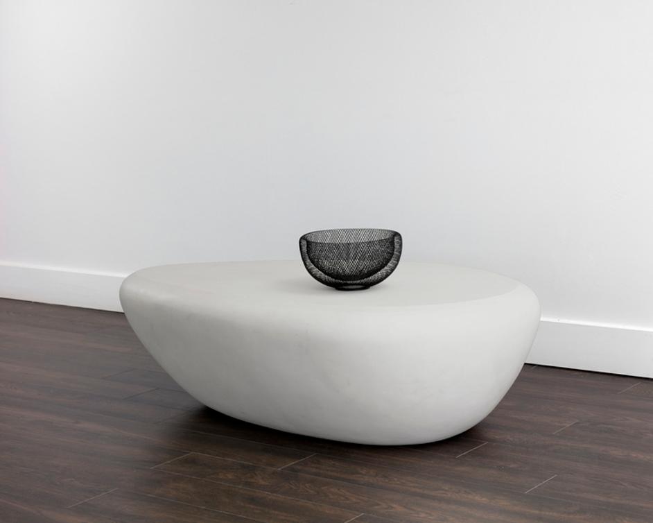 CORVO COFFEE TABLE - LARGE - WHITE by Sunpan