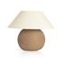 Honus Table Lamp In Dark Sand by FOUR HANDS