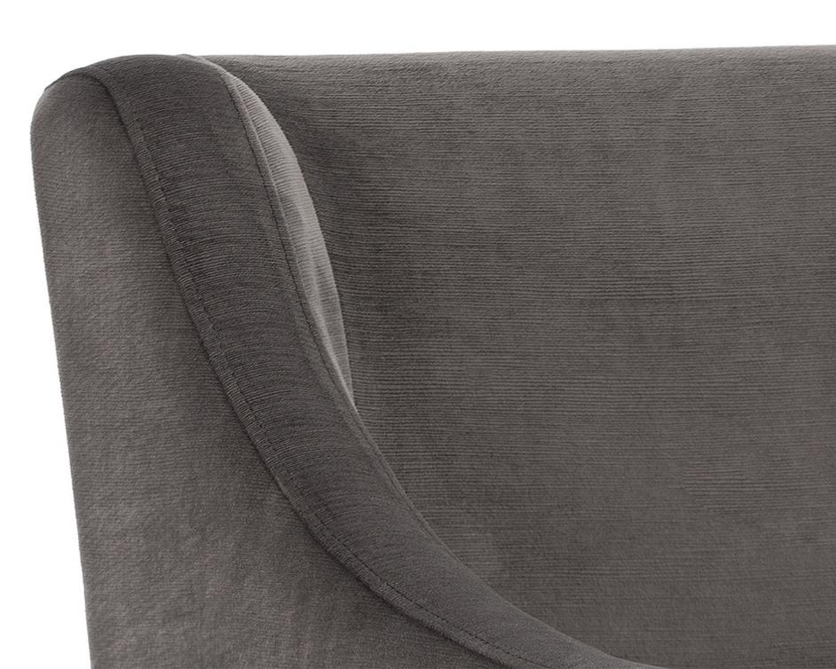 Zane Wheeled Lounge Chair - Piccolo Pebble by Sunpan