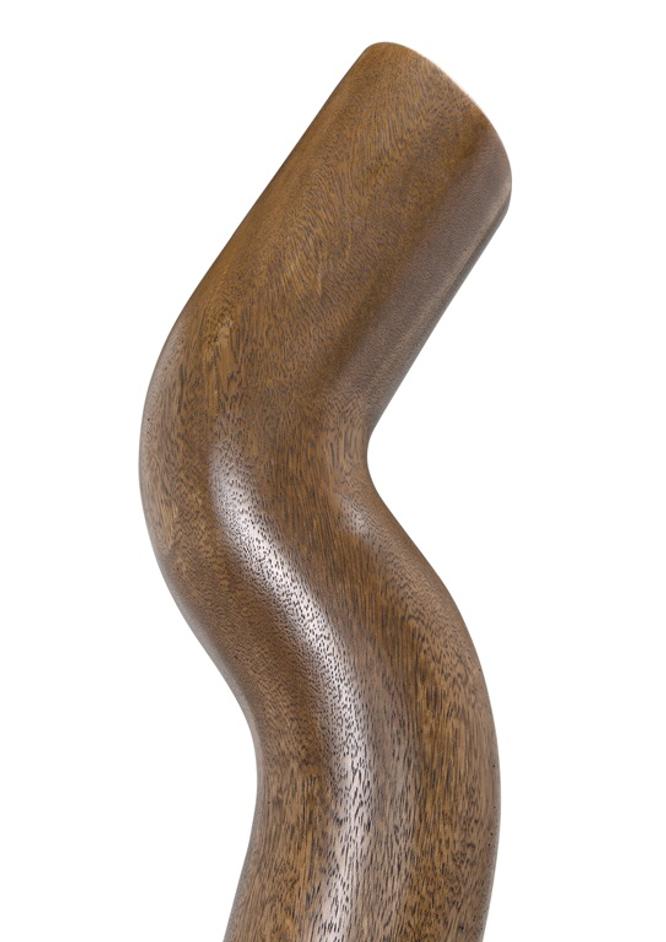 Licorice Dark Walnut Sculpture by Noir Furniture