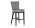 Alister Barstool - Bravo Metal / Polo Club Stone by Sunpan