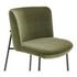 Early Bar Stool Faux Green Mohair by Moes Home