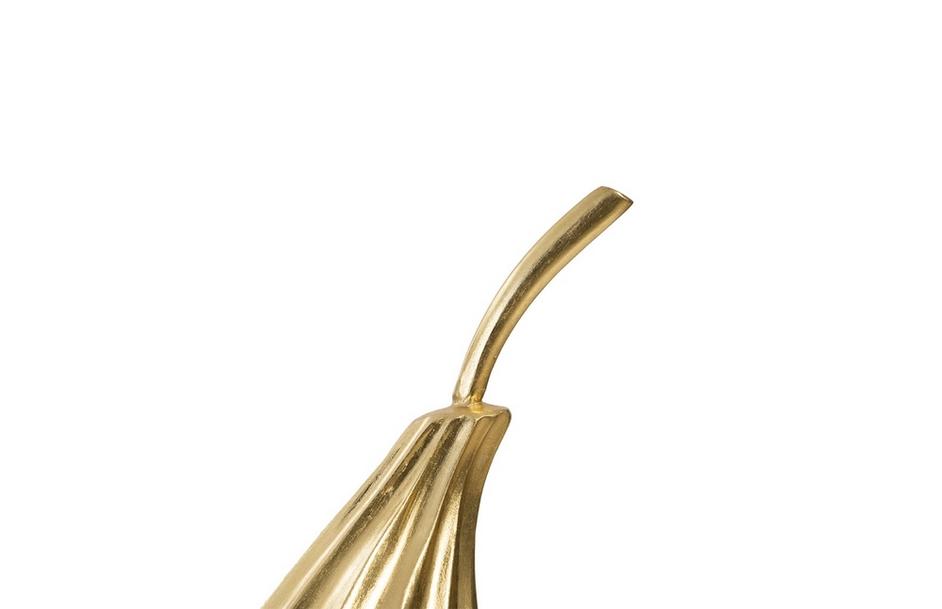 Hand Dipped Pears Set of 3, Gold Leaf by PHILLIPS COLLECTION
