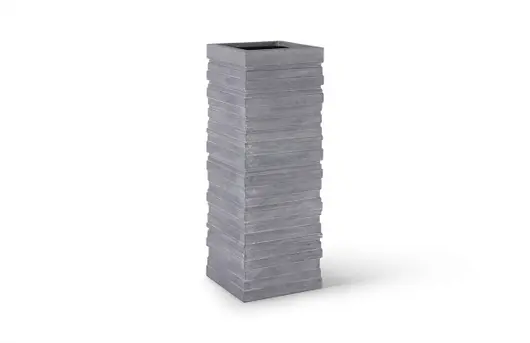 June Square Planter, Gray, XL by PHILLIPS COLLECTION