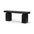 Keane Console Table In Black Elm by FOUR HANDS