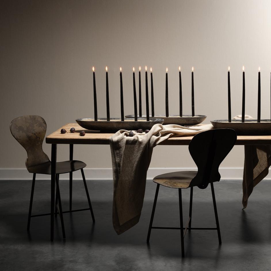 McCallan Metal Chair, Acid Wash Metal by Jamie Young