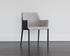 Renee Dining Armchair - Armour Grey / Dark Slate by Sunpan