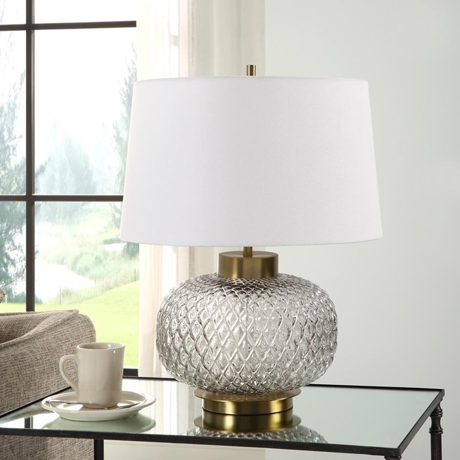 Estelle Glass Table Lamp by Uttermost