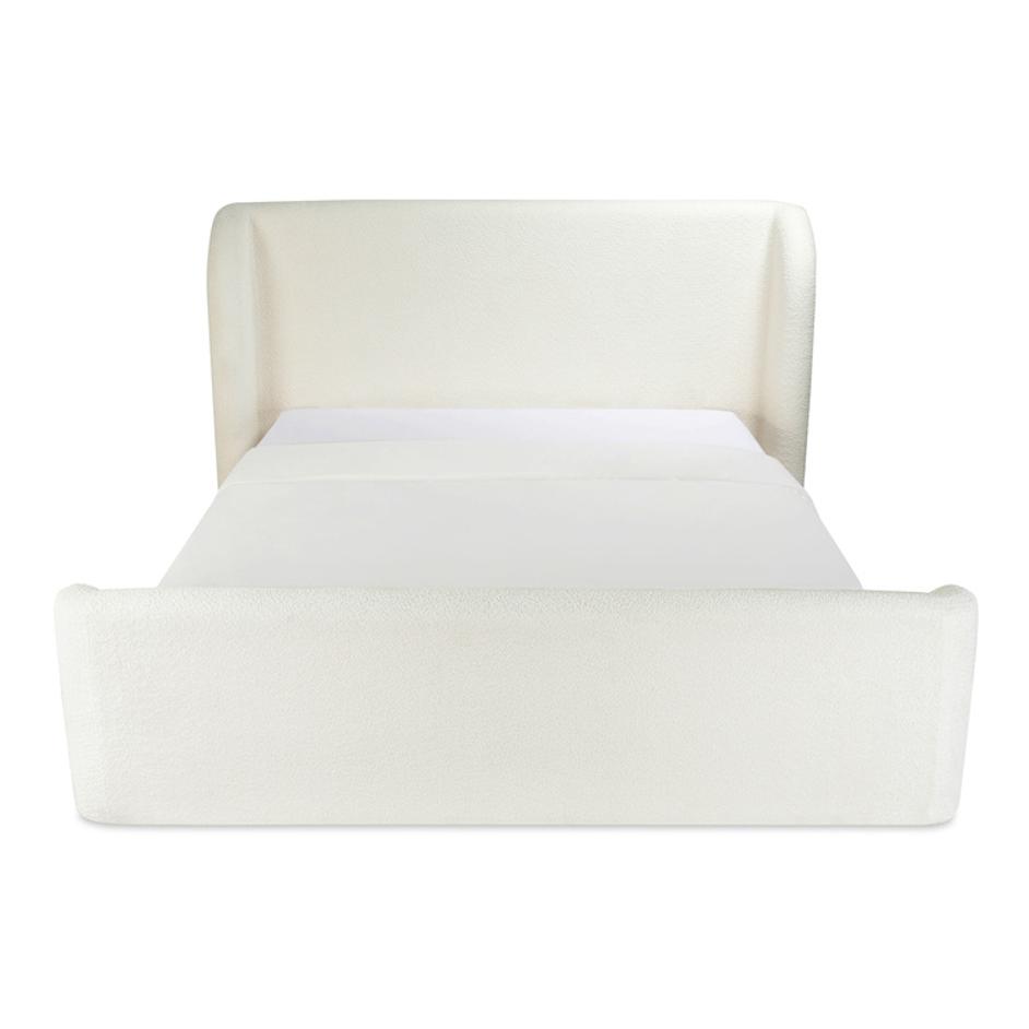 Sophia Queen Storage Bed Cream by Moes Home
