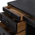 Toulouse Executive Desk In Distressed Black by FOUR HANDS