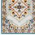 Burket Ansel Distressed Floral Persian Medallion 5X8 Indoor And Outdoor Area Rug In Multicolored by Modway Furniture