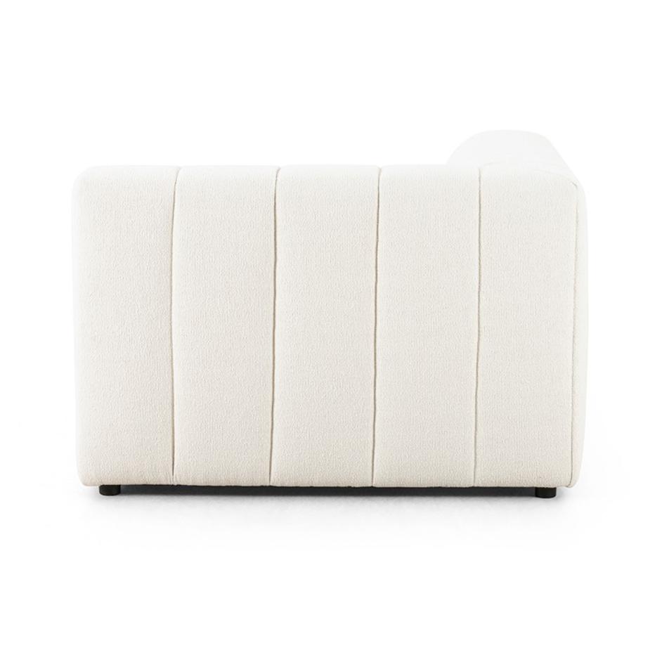 Langham Channeled Raf Pc In Faytte Cloud by FOUR HANDS