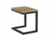 GENEVE C-SHAPED END TABLE by Sunpan