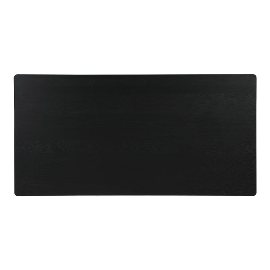 GODENZA DINING TABLE RECTANGULAR BLACK ASH by Moes Home