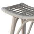 Imari Rattan Counter Stool In Gray White Washed  by New Pacific Direct