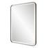 Crofton Lighted Black Large Mirror by Uttermost