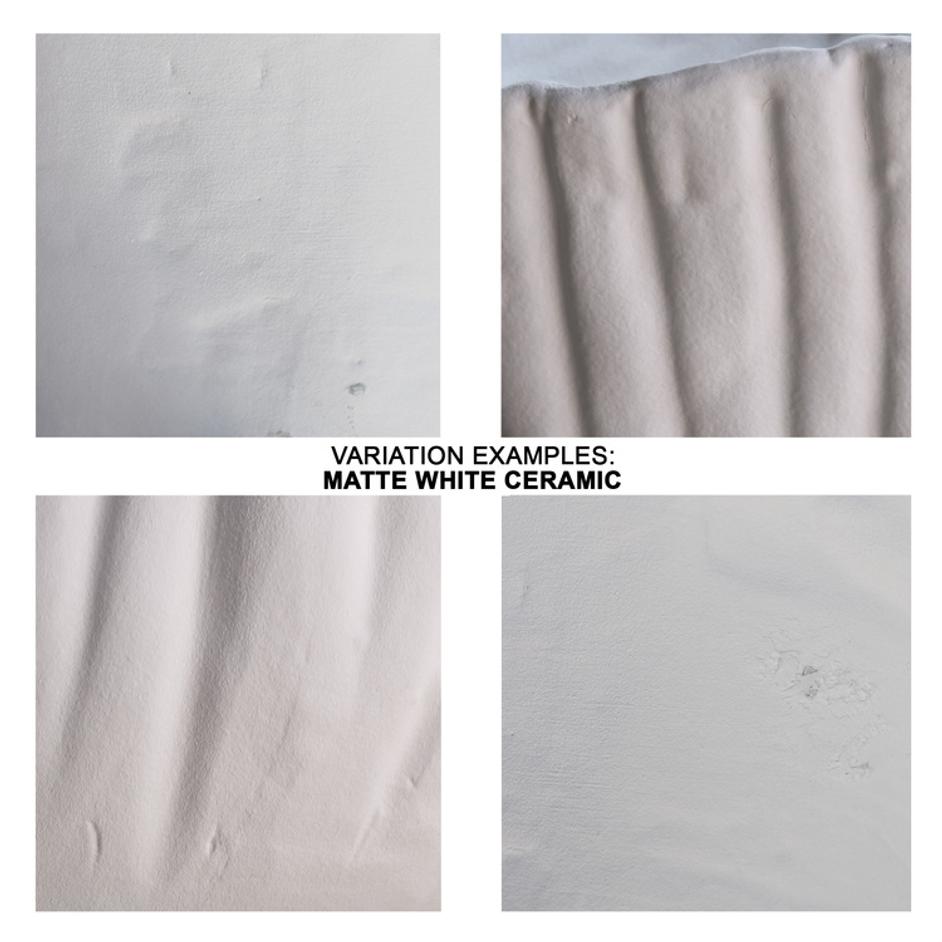 Plunge Ceramic Decorative Vessel, Matte White by Jamie Young