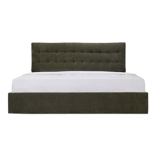 Sebastion King Storage Bed Green by Moes Home