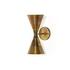 Clement Sconce In Burnt Brass by FOUR HANDS