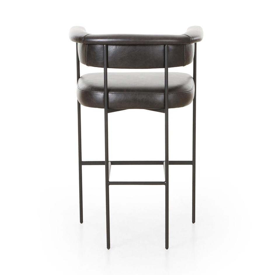 Carrie Bar + Counter Stool - Sonoma Black by Four Hands