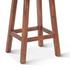 Savannah 16" Counter Stool, Cinnamon Brown by Home Trends & Design