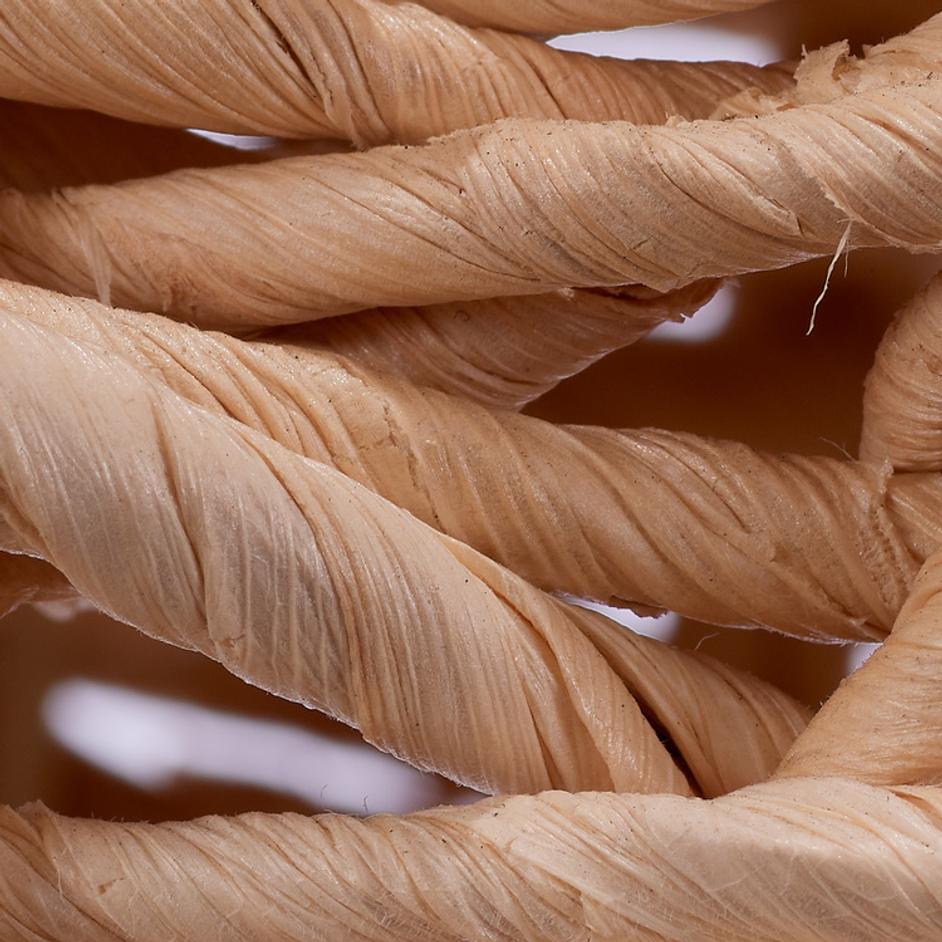 Kauai Rope Table Lamp with Linen Shade by Jamie Young