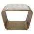 Hoop Small Gold Bench by Uttermost