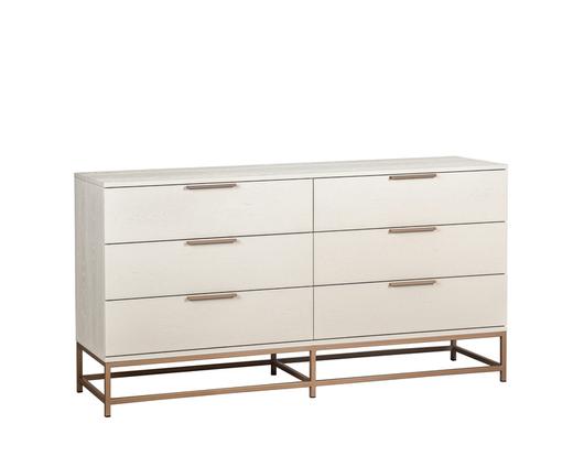 REBEL DRESSER - SMALL - CHAMPAGNE GOLD - CREAM by Sunpan