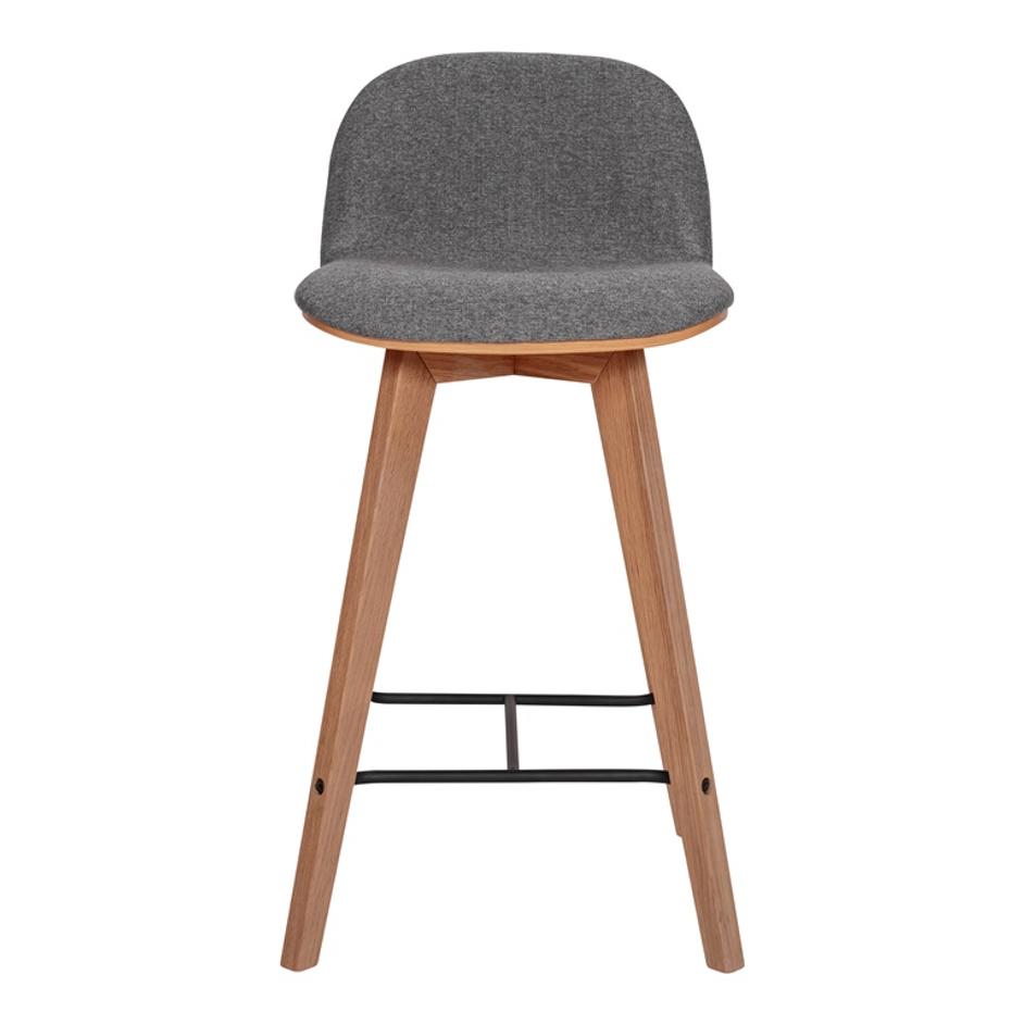 NAPOLI COUNTER STOOL GREY by Moes Home