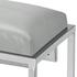 Shelby Leather Bench, Grey by Jamie Young