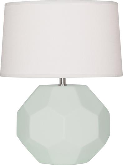 Matte Celadon Franklin Accent Lamp by Robert Abbey