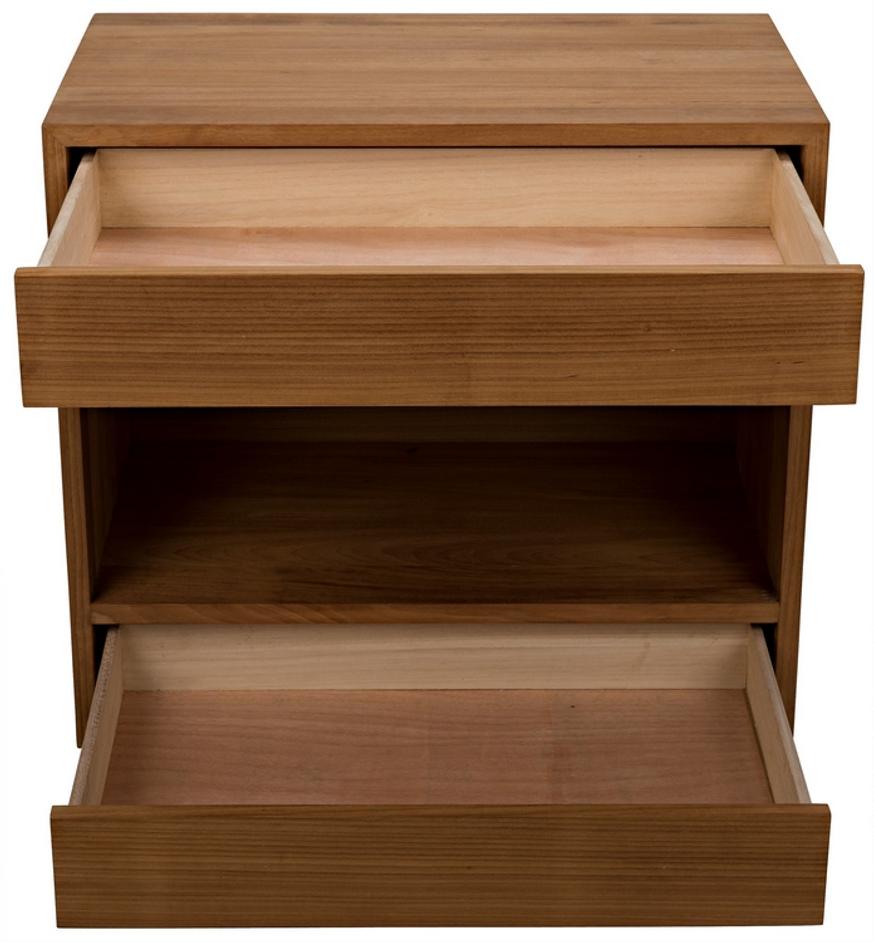 SL05 Side Table, Gold Teak by Noir Furniture