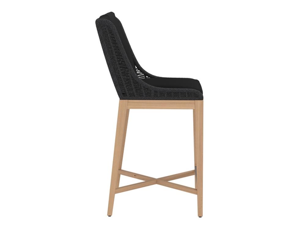 SORRENTO BARSTOOL - ARASHI BLACK by Sunpan