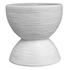 Bongo White Rattan Side Table by Uttermost