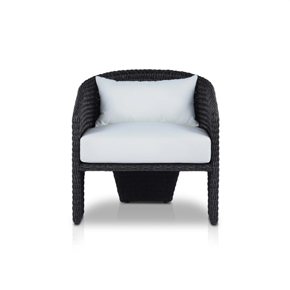 Fae Outdoor Chair in Vintage Coal by FOUR HANDS