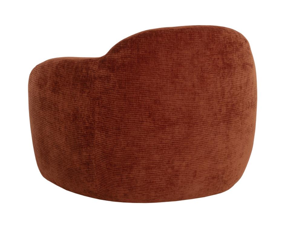 ISMO SWIVEL LOUNGE CHAIR - OPERA SPICE by Sunpan