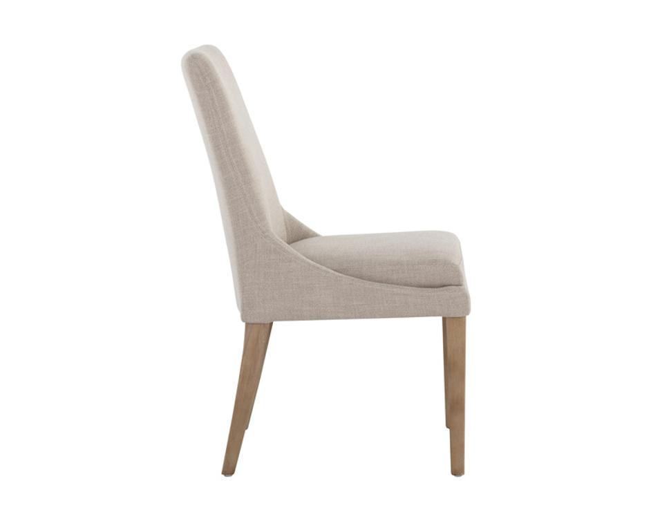 ROSINE DINING CHAIR - EFFIE FLAX by Sunpan