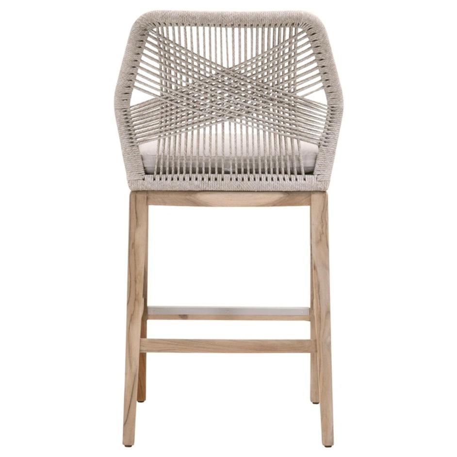Loom Outdoor Barstool by Essentials For Living