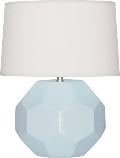 Baby Blue Franklin Table Lamp by Robert Abbey