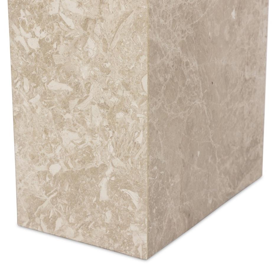 Romano End Table - Lunar Marble by Four Hands