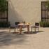 Delta Round Outdoor Dining Table Black by Moes Home