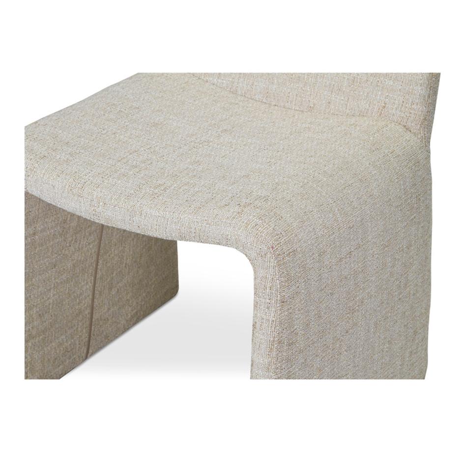 Ella Dining Chair Heather Beige by Moes Home