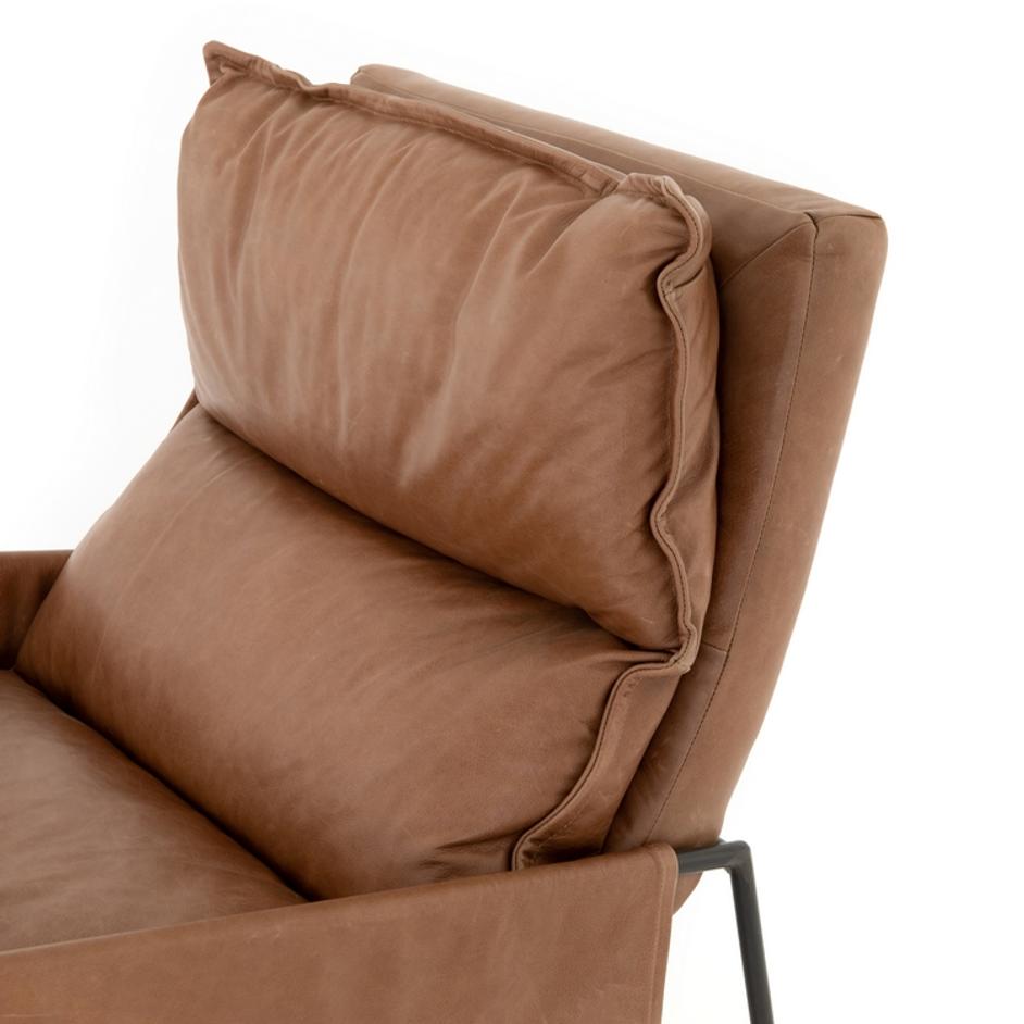 Taryn Chair In Chaps Saddle by FOUR HANDS