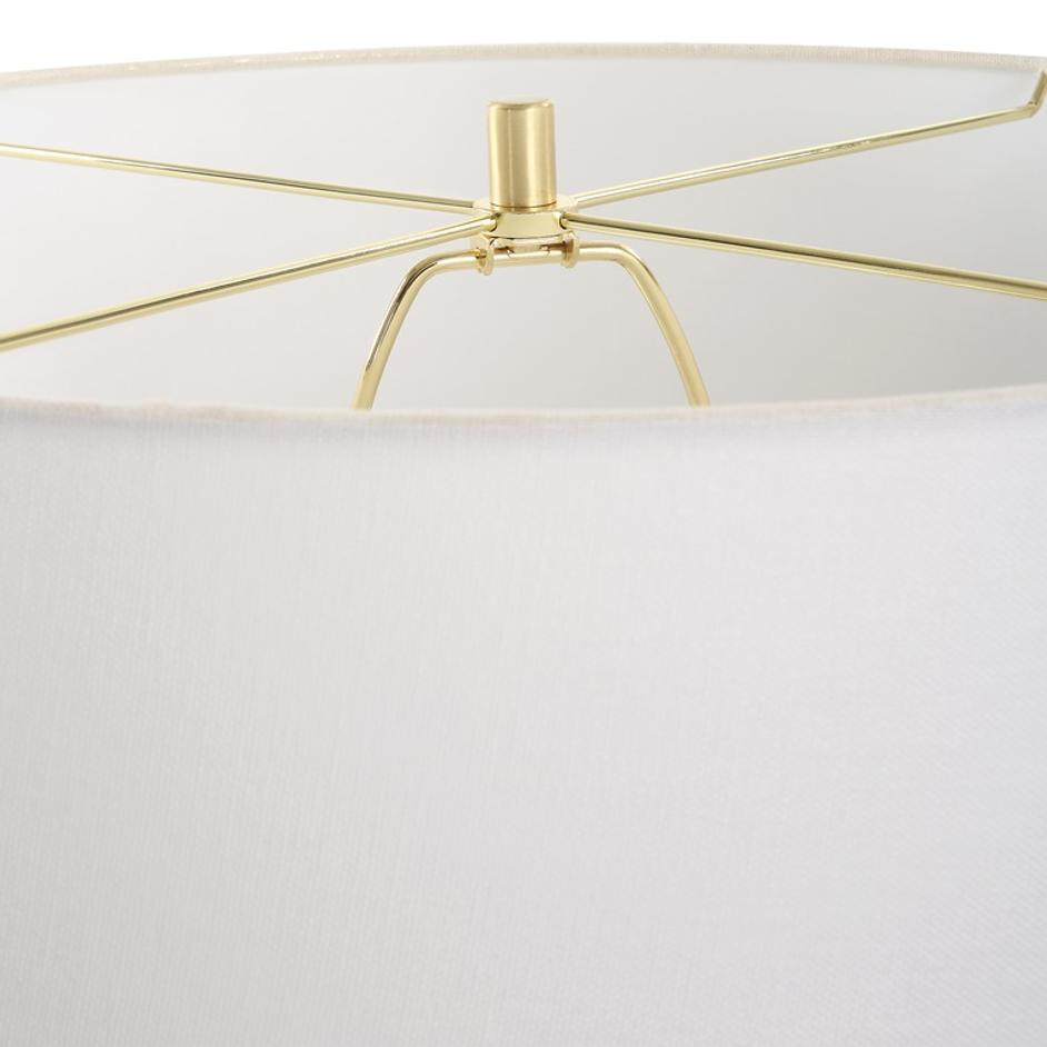 Adelaide White Table Lamp by Uttermost