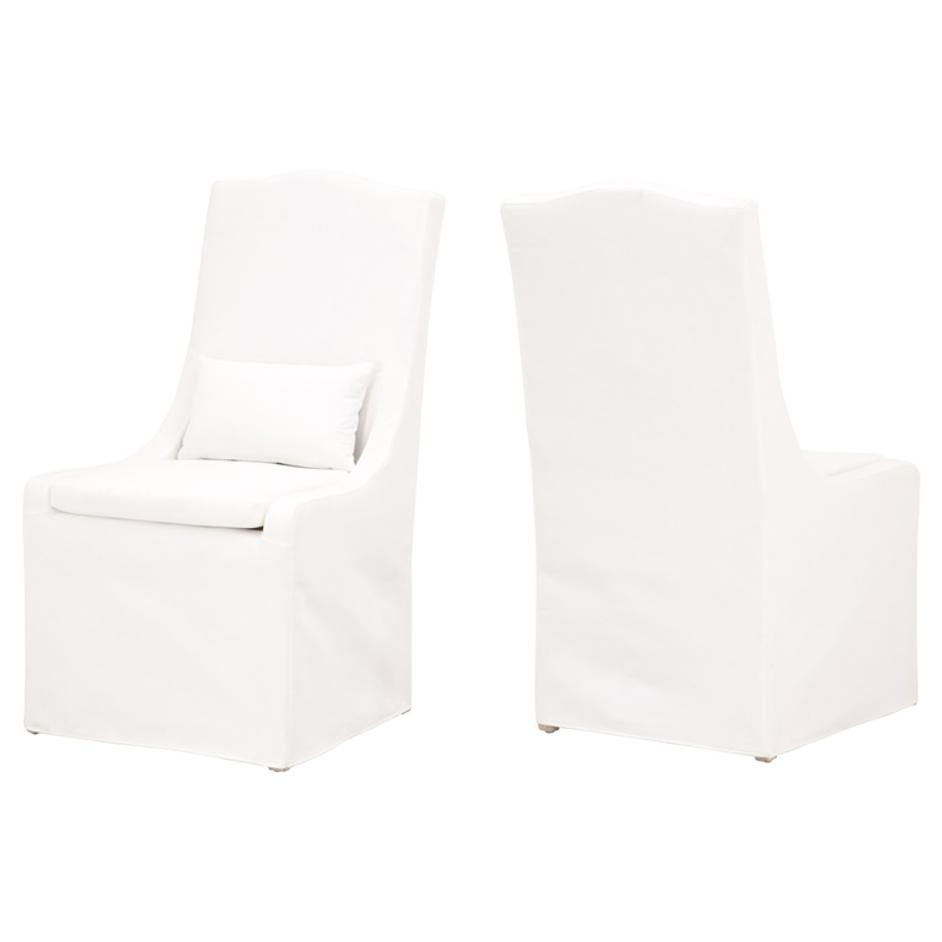 Colette Slipcover Dining Chair, Set of 2 by Essentials For Living